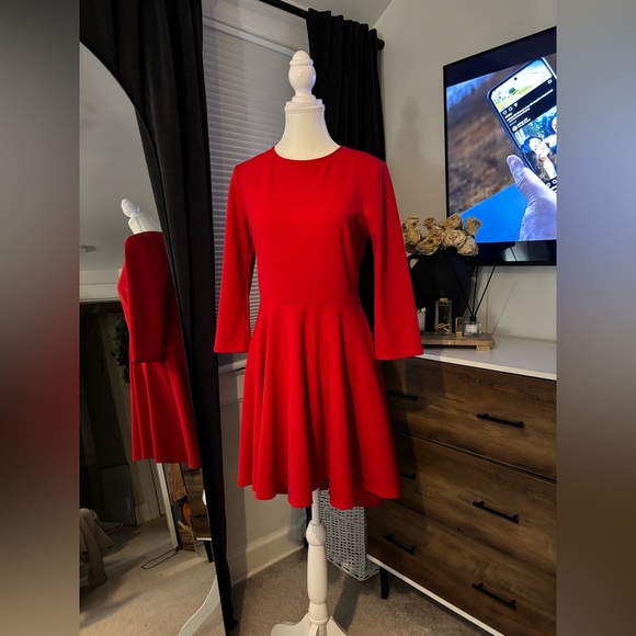 Express Dresses & Skirts - Express Scarlet Long Sleeve Dress